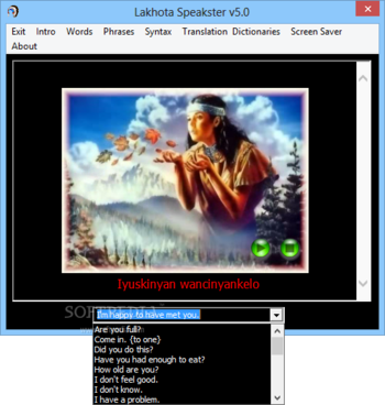 Lakhota Speakster screenshot 3