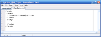 Lambda HTML Editor screenshot