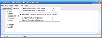 Lambda HTML Editor screenshot 4