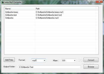 Lame Mp3 Converter screenshot