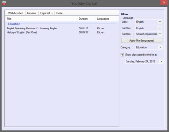 LaMP (Lingual Media Player) screenshot 2