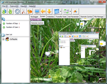 LAN Employee Monitor screenshot