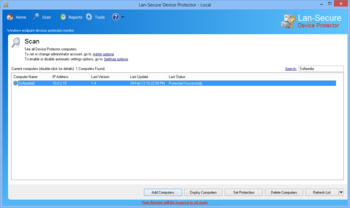 Lan-Secure Device Protector Enterprise screenshot