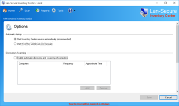 Lan-Secure Inventory Center Workgroup screenshot 5