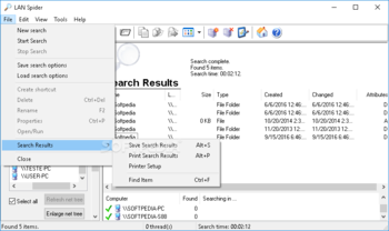 LAN Spider screenshot 2