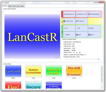 LanCastR screenshot