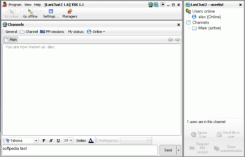 LanChat2 TBX screenshot 2