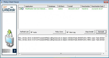 LANDesk - Policy Manager screenshot 2