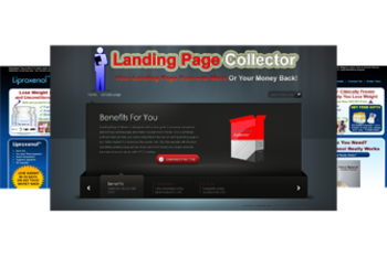 Landing Page Collector screenshot
