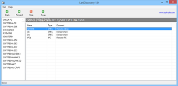 LanDiscovery screenshot