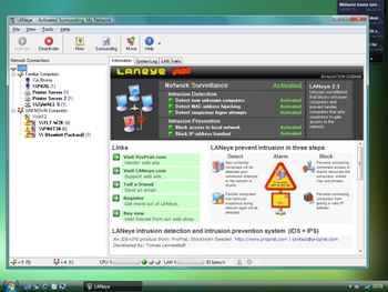 LANeye 2.3 Professional Edition screenshot