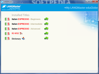 LANGMaster Italian course + Collins Dictionary screenshot