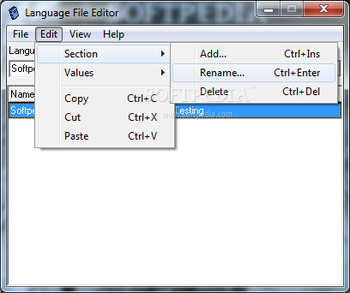 Language File Editor screenshot 2