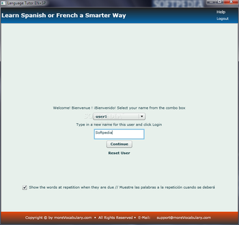 Language Tutor EN+SP screenshot 2