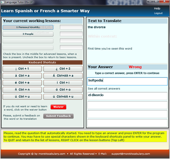 Language Tutor EN+SP screenshot 4