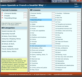 Language Tutor FR+EN screenshot 3