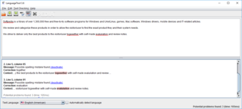 LanguageTool screenshot