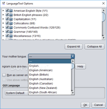 LanguageTool screenshot 5