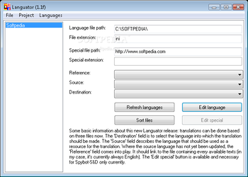 Languator screenshot