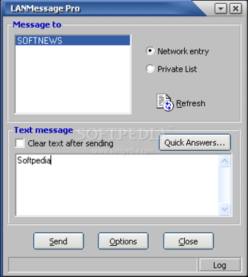 LANMessage Pro screenshot