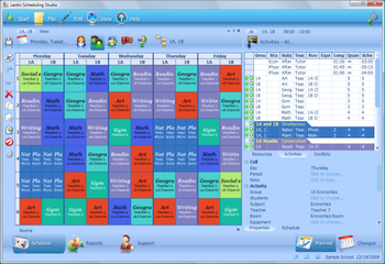 Lantiv Scheduling Studio screenshot