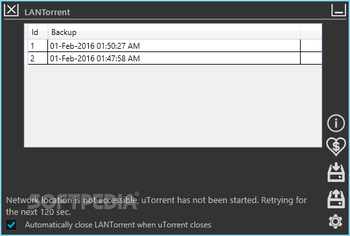 LANTorrent screenshot