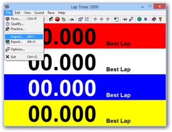 Lap Timer 2000 screenshot 2