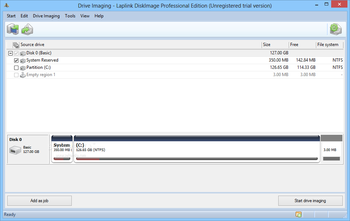 Laplink DiskImage Professional screenshot 2