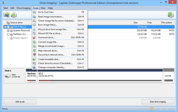 Laplink DiskImage Professional screenshot 6