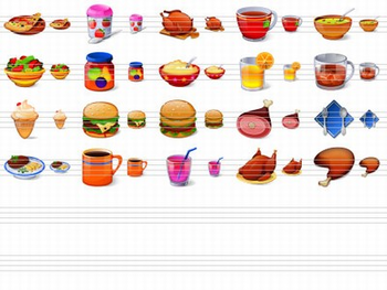 Large Buffet Icons screenshot