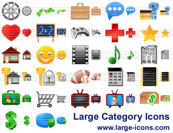 Large Category Icons screenshot