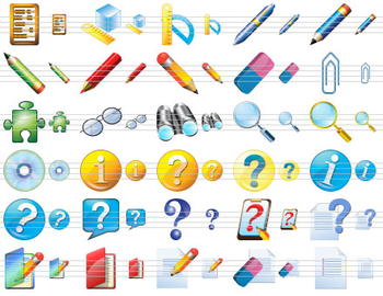 Large Education Icons screenshot 2