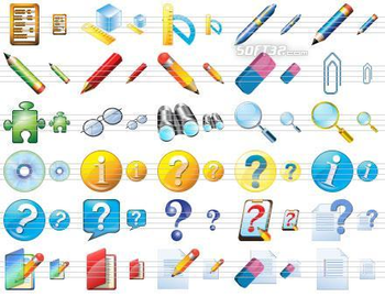 Large Education Icons screenshot 3