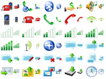 Large Mobile Icons screenshot