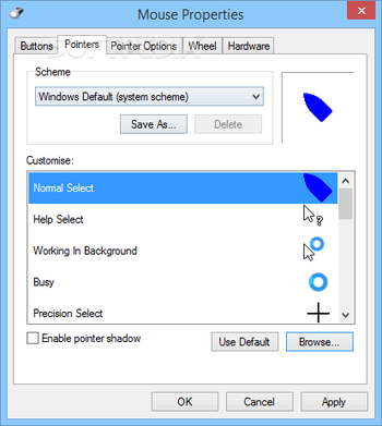 Large Pointers 2 screenshot