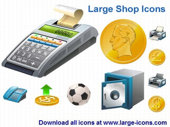 Large Shop Icons screenshot