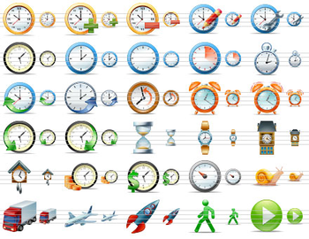 Large Time Icons screenshot 3