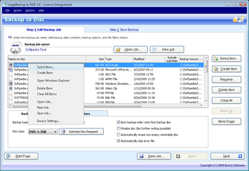 LargeBackup to DVD screenshot 3