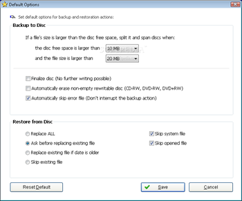 LargeBackup to DVD screenshot 9