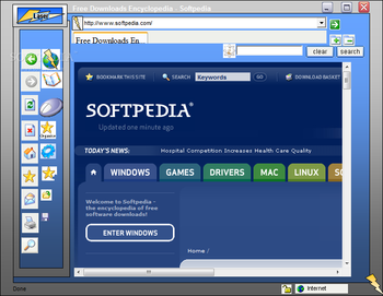 Laser Web Browser screenshot 2