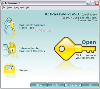 LastBit Act! Password Recovery screenshot 3