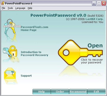 LastBit PowerPoint Password Recovery screenshot 2