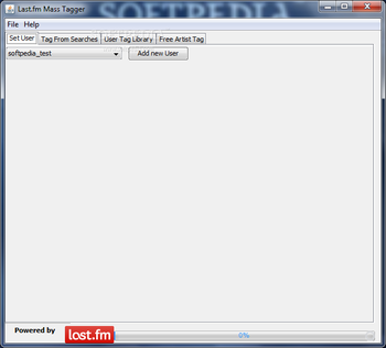 Last.fm Mass Tagger screenshot