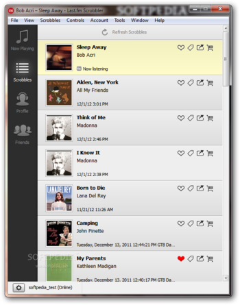 Last.fm Scrobbler screenshot 2