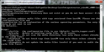 LastFM Tag Extractor screenshot