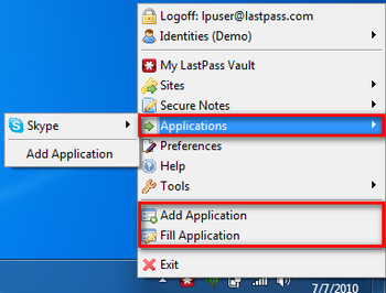 LastPass for Applications  screenshot 2