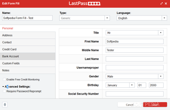 LastPass for Firefox screenshot 12