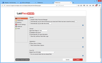 LastPass for Firefox screenshot 14