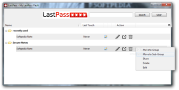 LastPass IE Anywhere screenshot 5