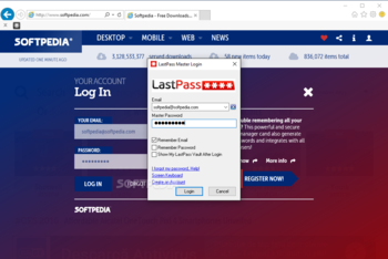 LastPass screenshot